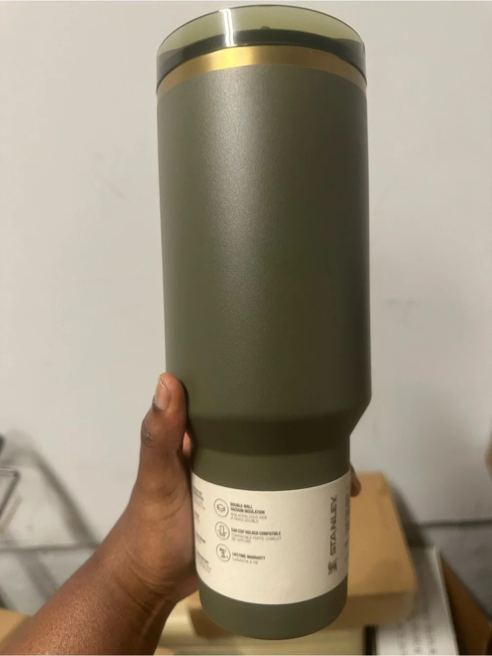 Stanley Cypress Olive Green 40oz Quencher